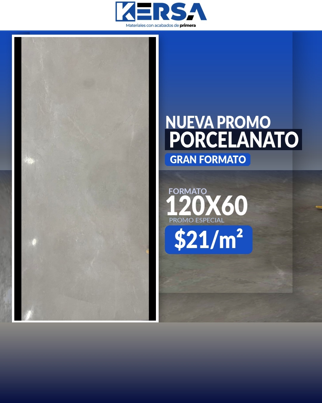 Porcelanato 120x60